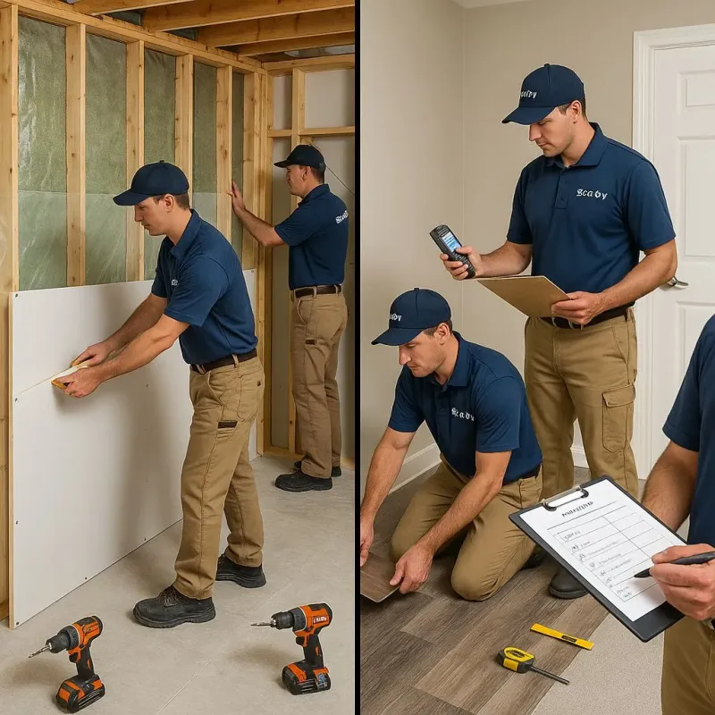 Repairs and Reconstruction process in Cattaraugus County, NY